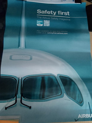 Αφίσα Airbus Συλλεκτική Νέα, 40x50 εκ.