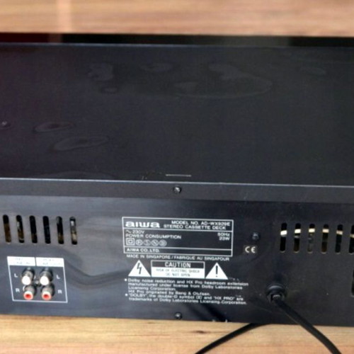 Aiwa AD-WX 929 cassette player like new