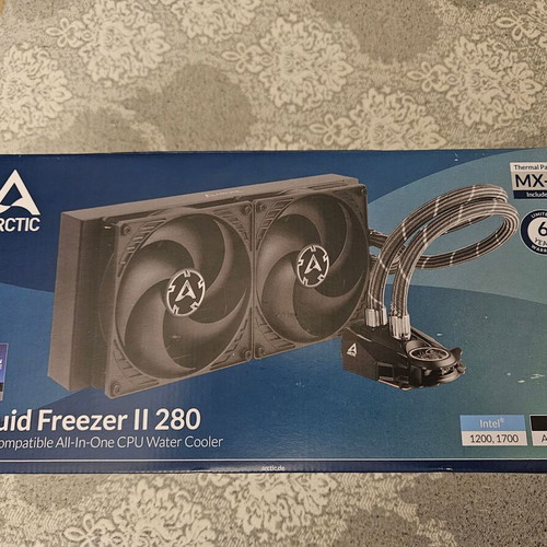 Arctic Liquid Freezer II 280 new with mount for LGA1700