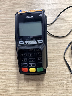 Ingenico iCT220 POS терминал като нов, съвместим с Cardlink