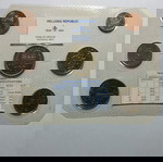  Ελλάδα Επίσημο Σετ Ακυκλοφόρητων δραχμών από την Τράπεζα της Ελλάδος  Έτος : 2000