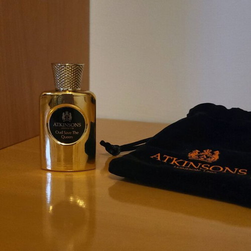 Atkinsons Oud Save The Queen mini perfume new 5ml collectible