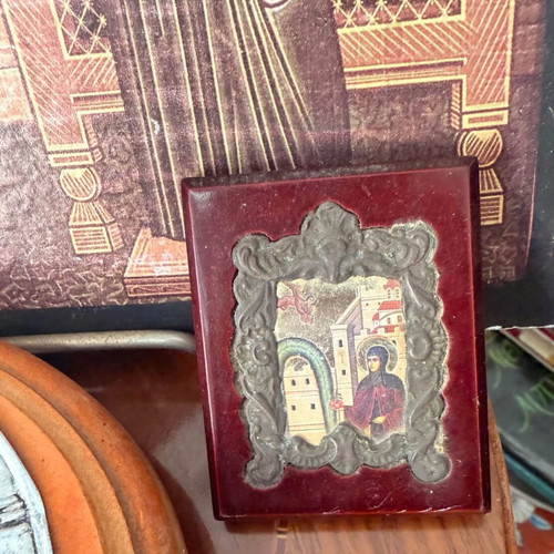 Religious items lot, vintage for iconostasis and gifts