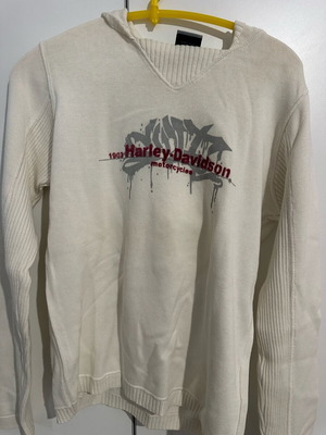 Harley Davidson women's white shirt like new, size S