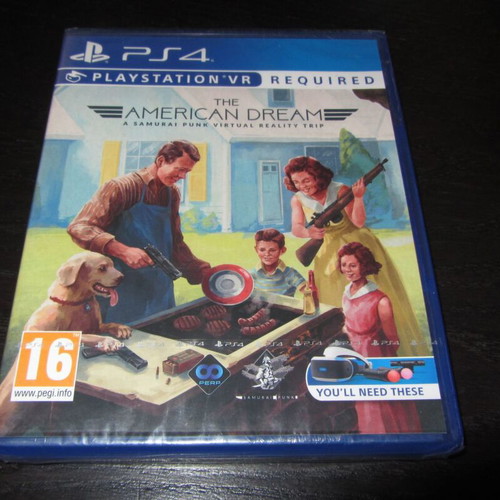 The American Dream Sony PS4 παιχνίδι καινούργιο σφραγισμένο