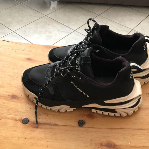 Versace Jeans Couture shoes size 44 like new, black and white