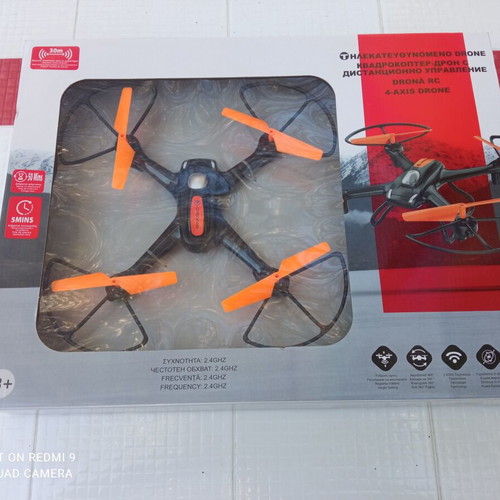 4-Axis Remote Control Drone with Gyroscope and LED Lights, New, No Camera