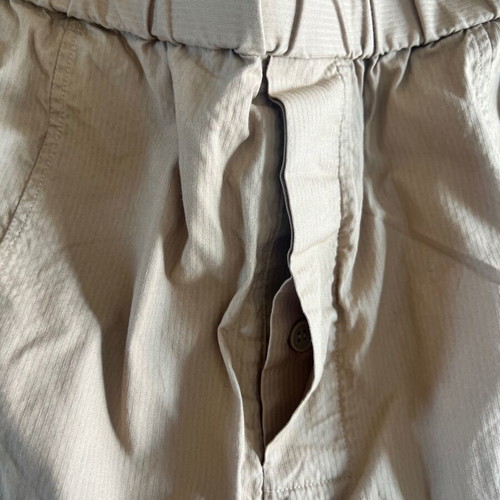 COS oversized men's beige cotton pants, size L