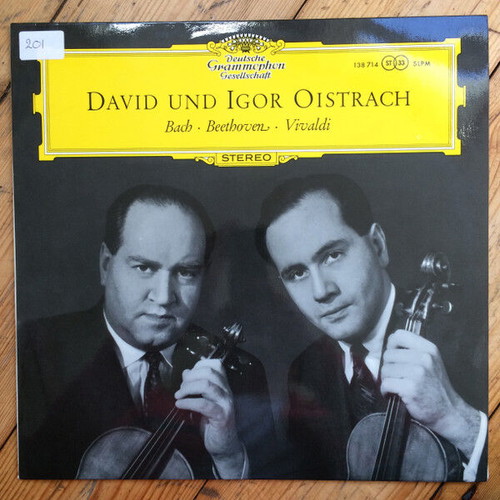 David Und Igor Oistrach Bach Beethoven Vivaldi CD used