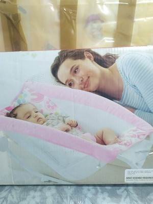 Baby cot and cradle like new with music and rocking function