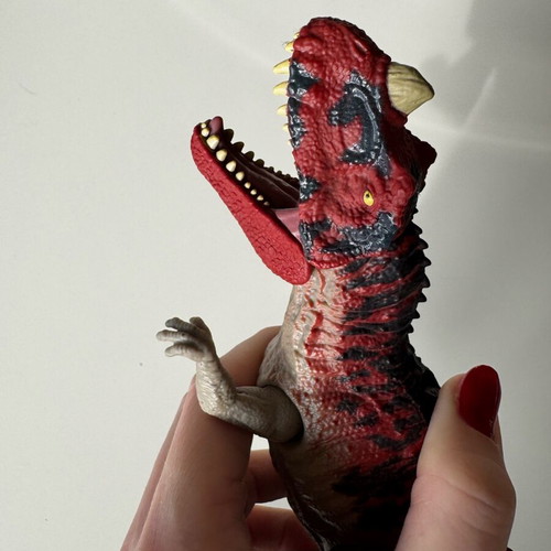 Mattel Jurassic World Camp Cretaceous Roar Attack Δεινόσαυρος σαν καινούργιος με κίνηση και ήχους