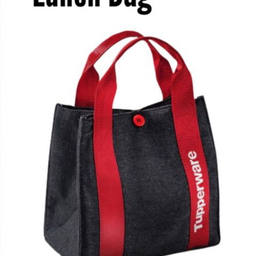 Tupperware Lunch Bag jeans, new