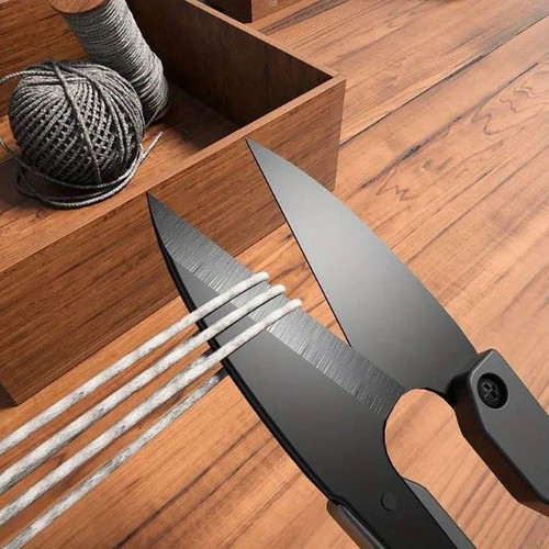 Small U-Shaped Sewing Scissors Made of Carbon Steel New