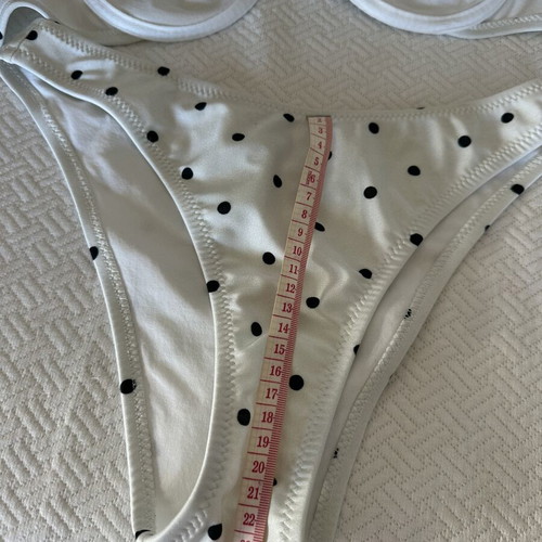 Bikini set SunsetGo! polka dot, like new, adjustable straps