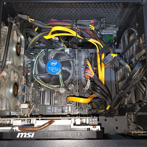 Pc Desktop Intel Core i3 8100 like new, 8GB Ram, SSD 250GB, MSI GTX 1650 Super