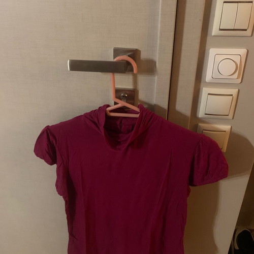 H&M turtleneck shirt like new, purple, size S