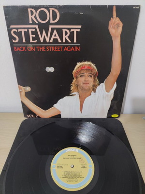 Rod Stewart Vol.2 Back On The Street Again LP used, rock