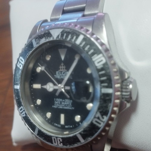 Elgin Treasure FK-272-A wristwatch, 350m, Japanese Domestic Market