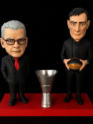 Dusan Ivkovic and Giorgos Bartzokas 3D printed figures, made to order