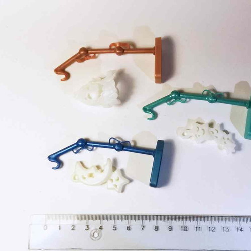 Kinder ghost figures used, pack of three