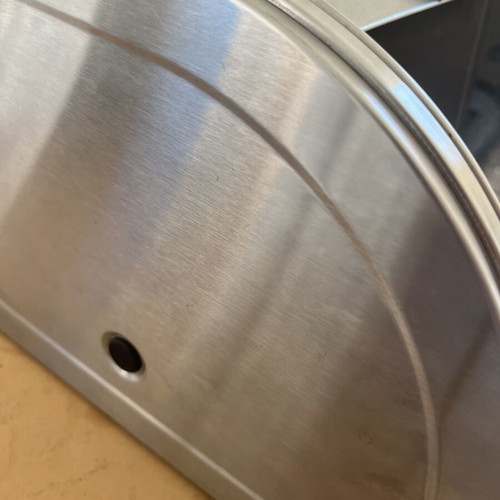 Brabantia stainless steel bread bin like new