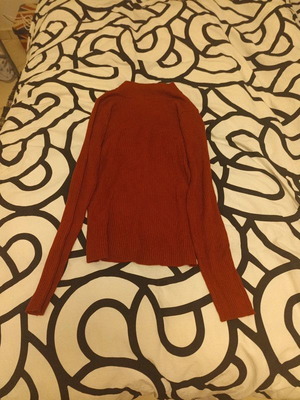 Flow and Fixture women sweater red size M