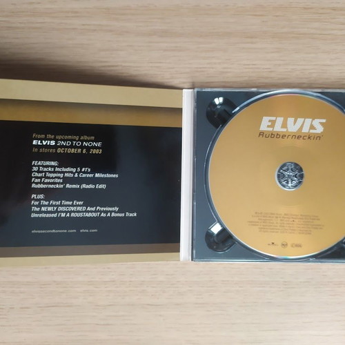 Elvis Presley Rubberneckin' Paul Oakenfold Remix CD like new
