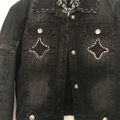 Celestino denim jacket used, size M, slim fit