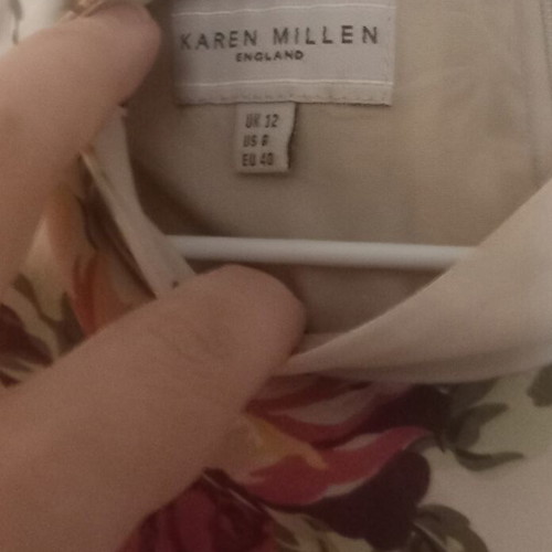 Karen Millen romantic dress size 12 like new