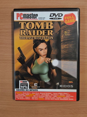 Tomb Raider Lara Croft PC game new, collectible from PC Master