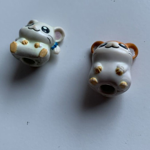 Hamtaro Mini Pencil Figures used