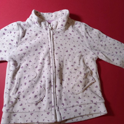Zara fleece jacket used 9-12 months thin