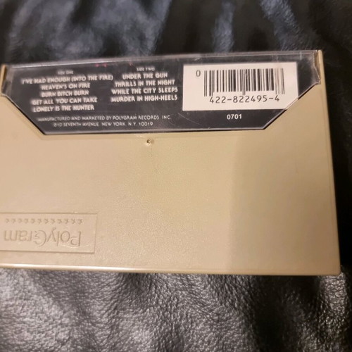 KISS Animalize cassette used, rock
