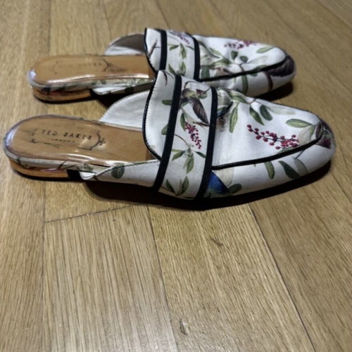Ted Baker floral mules used, size 37