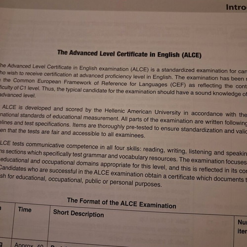 Practice Tests for the ALCE Exam book like new