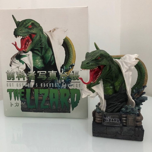 Lizard bust new, 8 inches, Spider-Man villain, Diamond Select