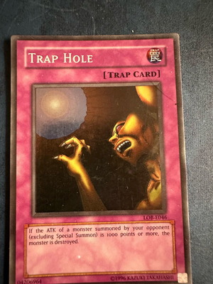 Trap Hole used Yu-Gi-Oh! card Lob