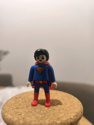 Superman DC Playmobil Kinder Egg Surprise Figure like new