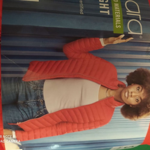 Lightweight spring jacket new, red, size S