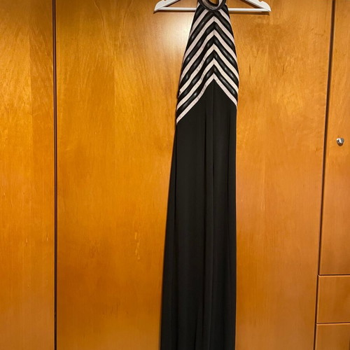 Women's one-piece S like new, black and beige