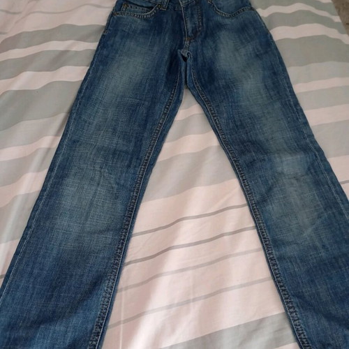 Massimo Dutti girls' jeans 134 cm blue like new