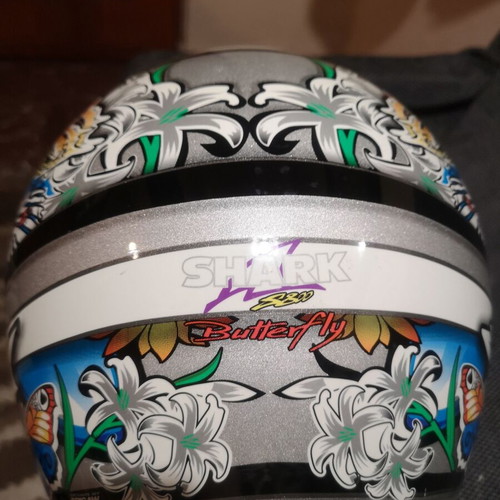 Shark S800 Butterfly γυναικείο κράνος σαν καινούργιο, size small