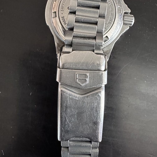 Tag Heuer women's watch WF 1412-0 steel used, needs repair