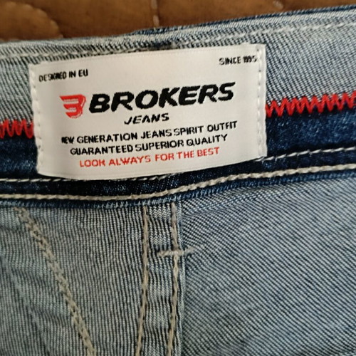 Brokers Jeans men's blue jeans size M like new, regular fit