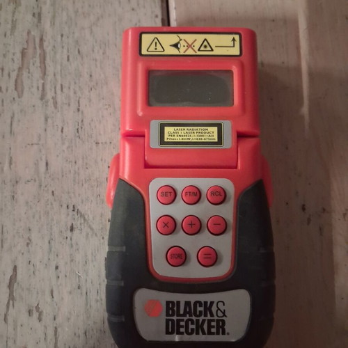 Black & Decker Laser Distance Meter BDM100, 12 meters