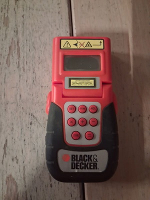 Black & Decker Laser Distance Meter BDM100, 12 meters