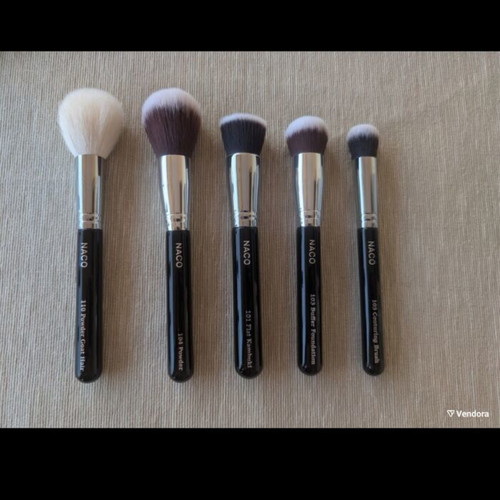 Professional makeup brushes set of 5 new