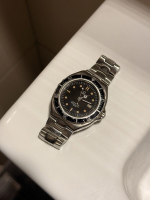 Omega Seamaster Pre Bond wristwatch used, silver, serviced