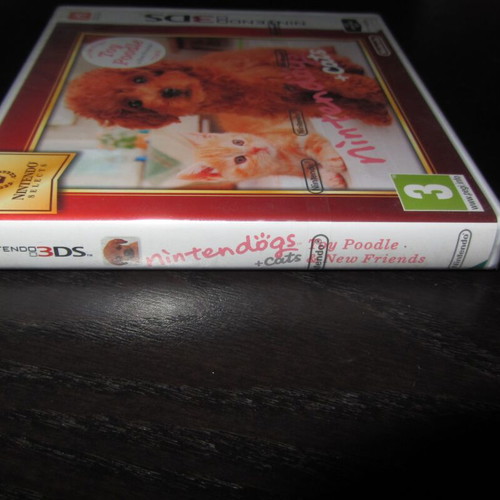 Nintendogs + Cats Toy Poodle & New Friends Nintendo 3DS new sealed
