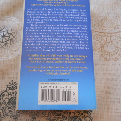 Dark Eye paperback book used by William Bernhardt